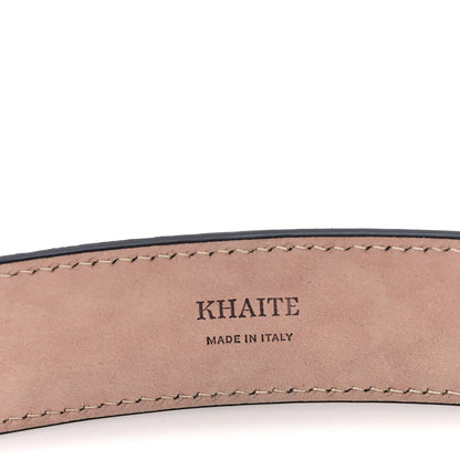 Khaite Suede Benny Belt 75 30 Taupe 3 of 4