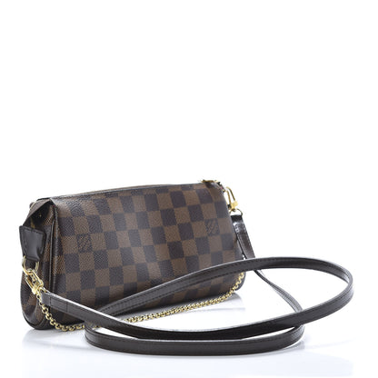 Louis Vuitton Damier Ebene Eva Clutch 3 of 15