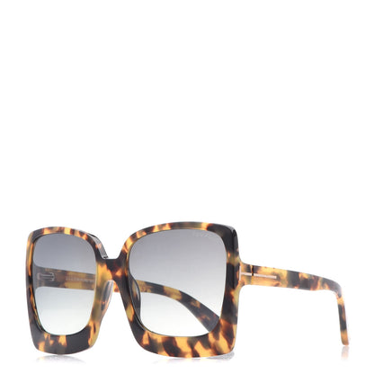 Tom Ford Katrine Sunglasses TF617 Dark Havana 1 of 7