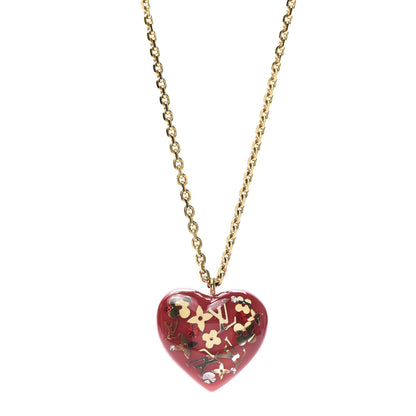 Louis Vuitton Inclusion Heart Necklace Pomme D'Amour 1 of 5