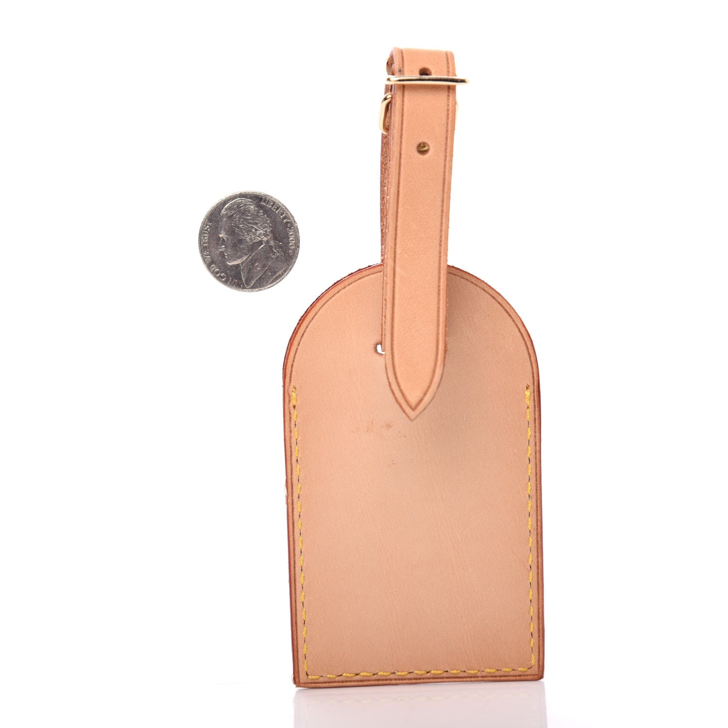 Louis Vuitton Vachetta Luggage Tag 2 of 4