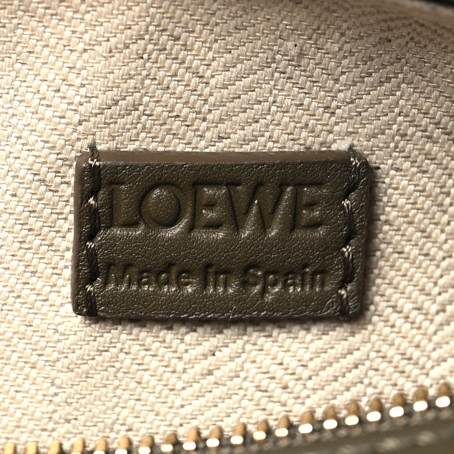 Loewe Calfskin Mini Puzzle Edge Bag Khaki Green 5 of 9