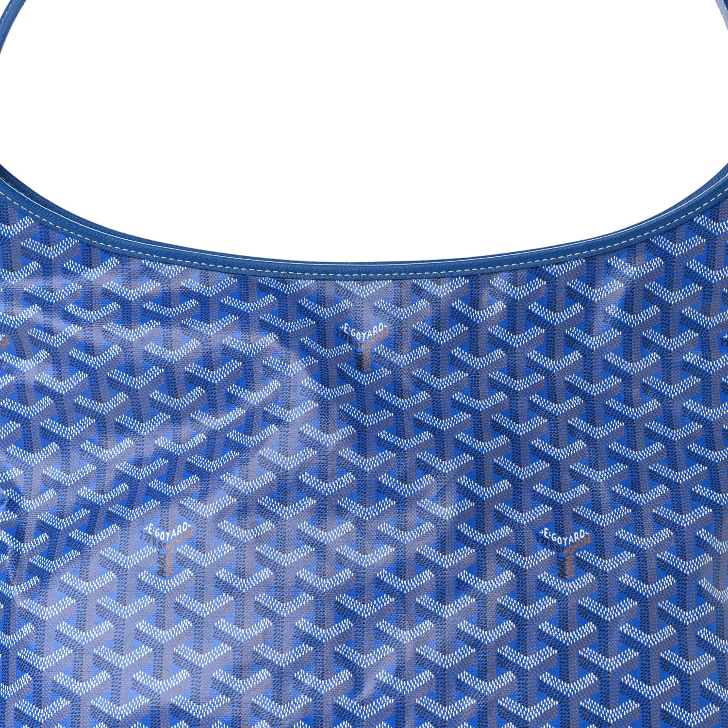 Goyard Goyardine Boheme Hobo Blue 8 of 10