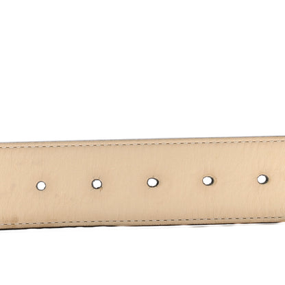 Gucci Calfskin Double G 40mm Belt 85 34 Mystic White 4 of 9