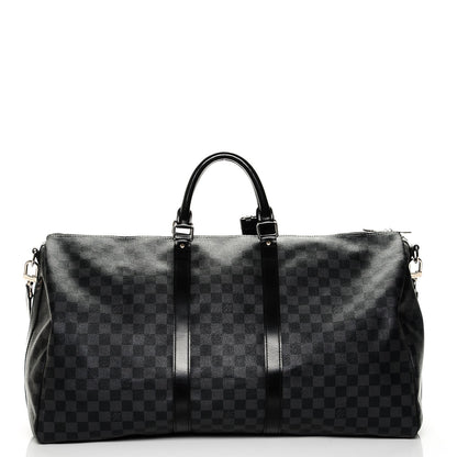 Louis Vuitton Damier Graphite Keepall Bandouliere 55 1 of 6
