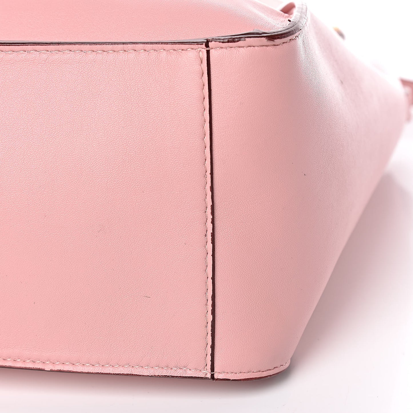Eco Alter Nappa East West Perforated Tote Pink