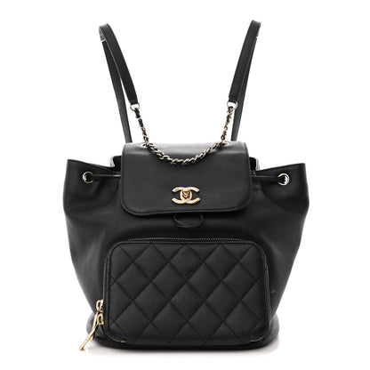 Chanel Caviar Quilted Business Affinity Backpack Black 1 of 12