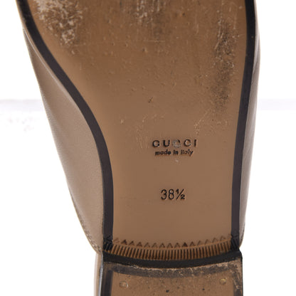 Gucci Malaga Kid Womens Princetown Slippers 38.5 Mud 6 of 10