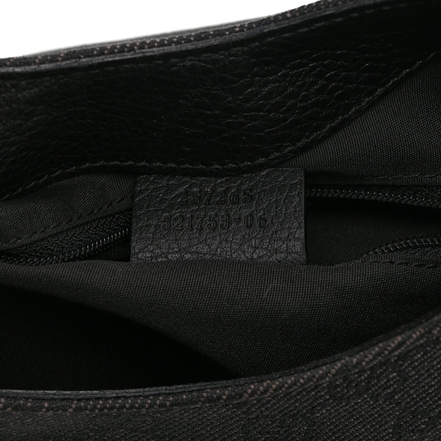Monogram Hobo Black