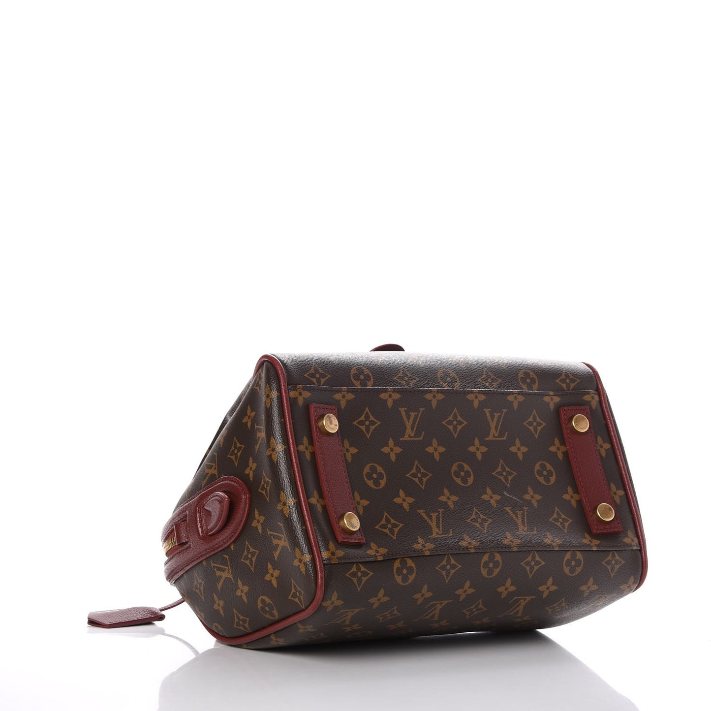 Monogram Golden Arrow Speedy Burgundy