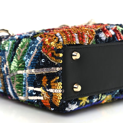 Christian Dior Sequin Lambskin Mini Lady Dior Multicolor 9 of 10