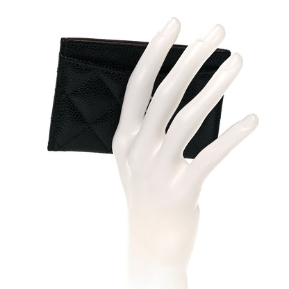 Chanel Caviar Quilted Card Holder Black 2 of 11