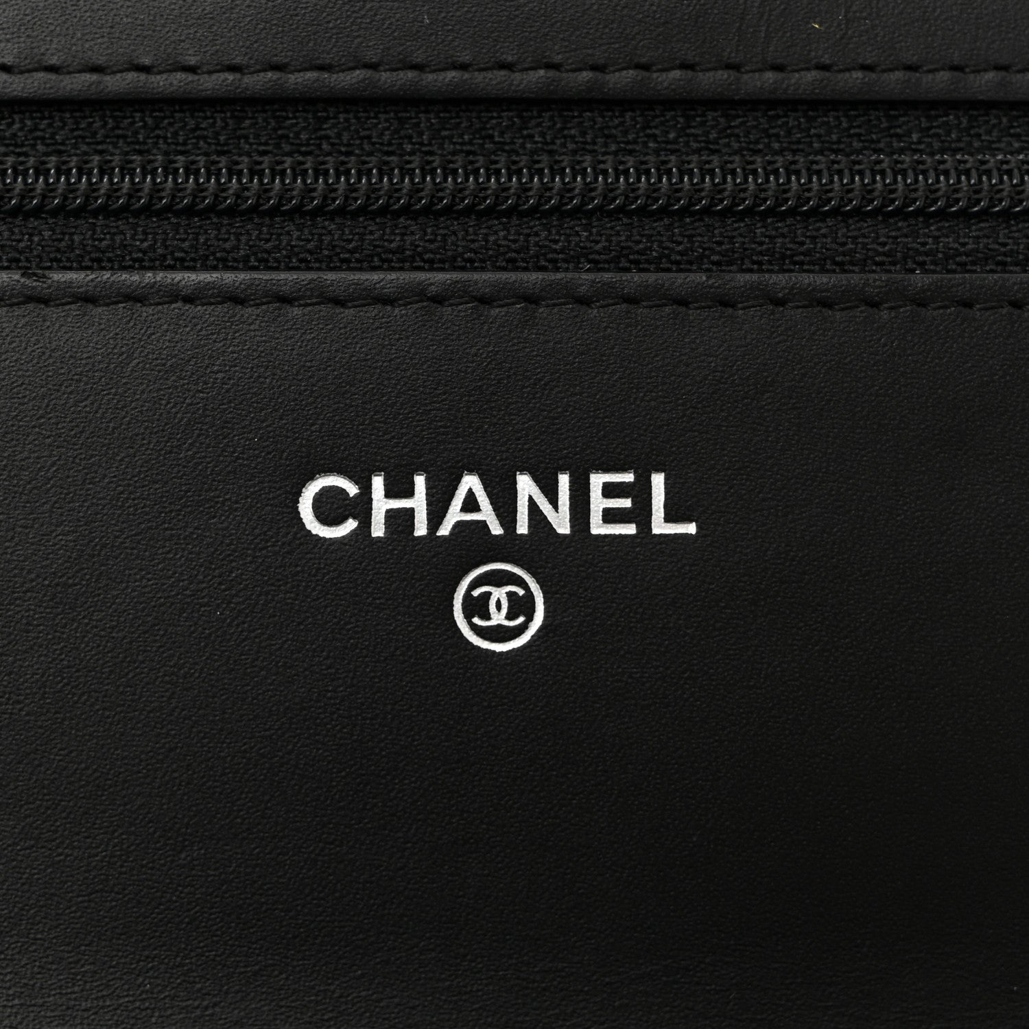 Chanel Patent Calfskin Quilted Reissue Wallet On Chain WOC So Black 6 of 12
