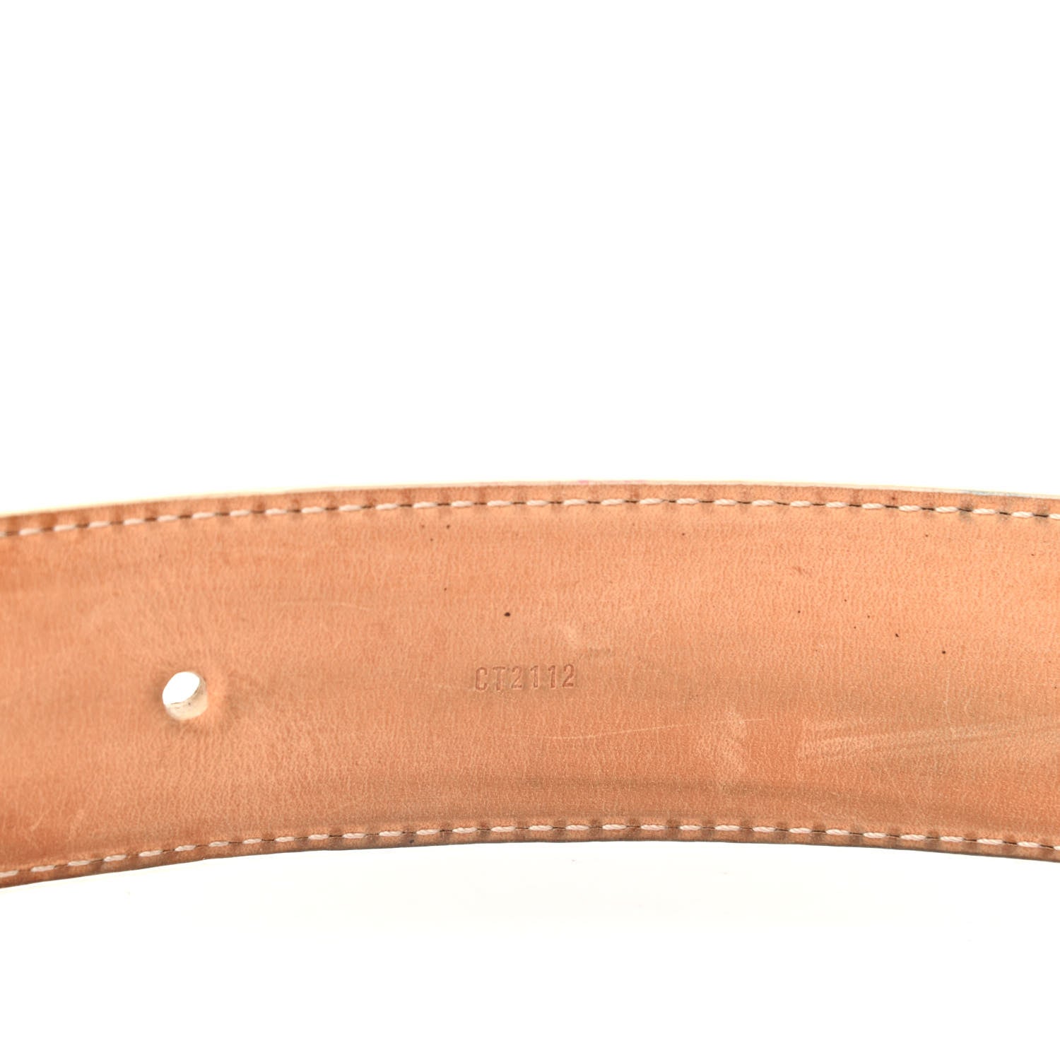 Louis Vuitton Damier Azur Voyage Belt 80 32 4 of 7