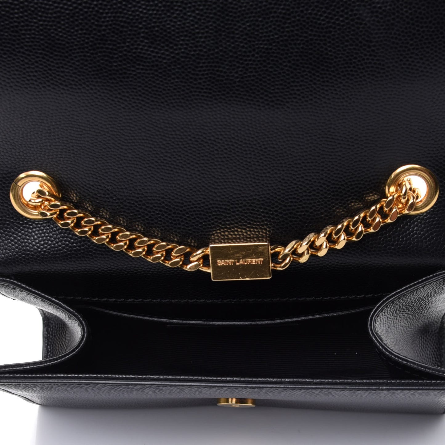 Grain De Poudre Small Monogram Kate Satchel Black