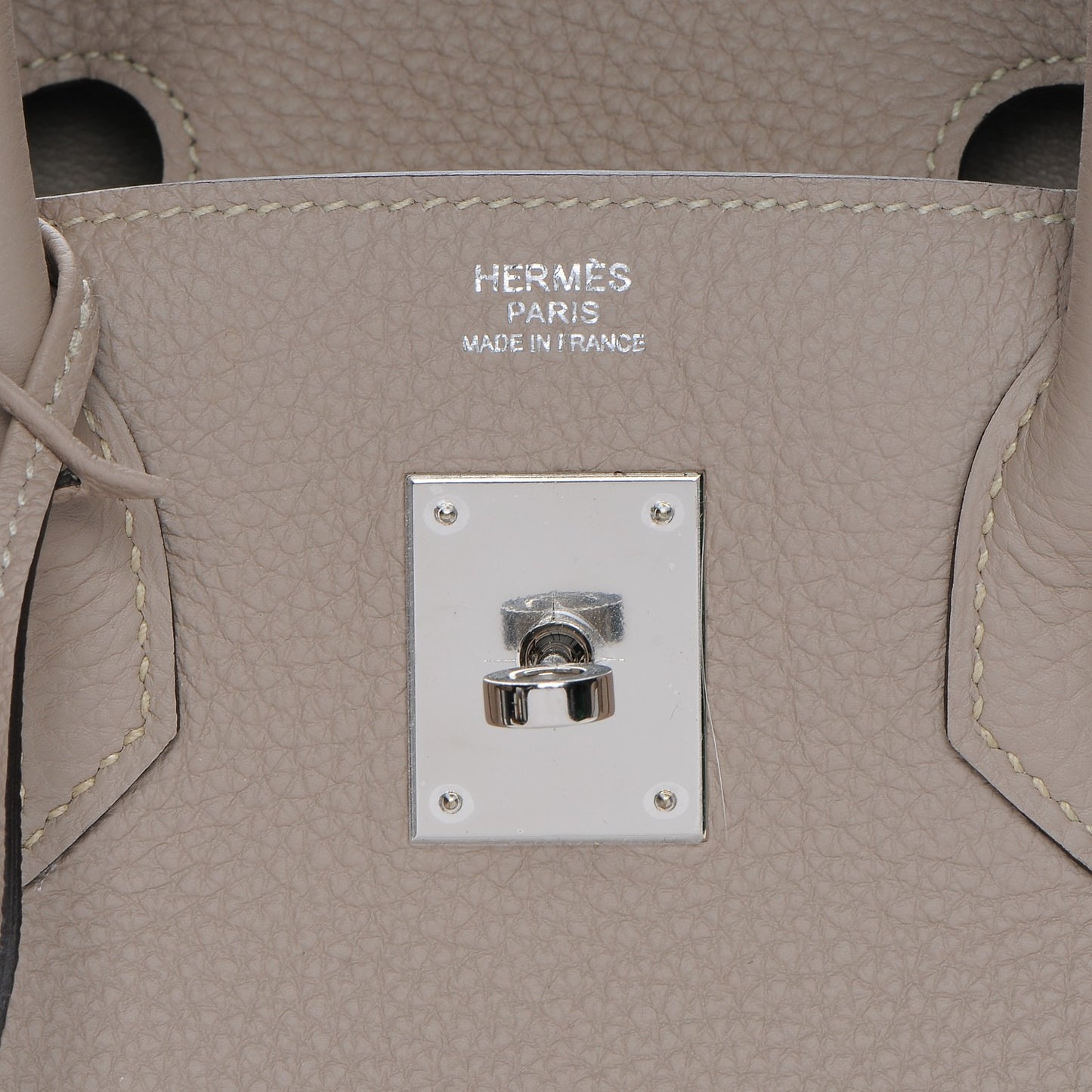 Togo Birkin 30 Gris Tourterelle