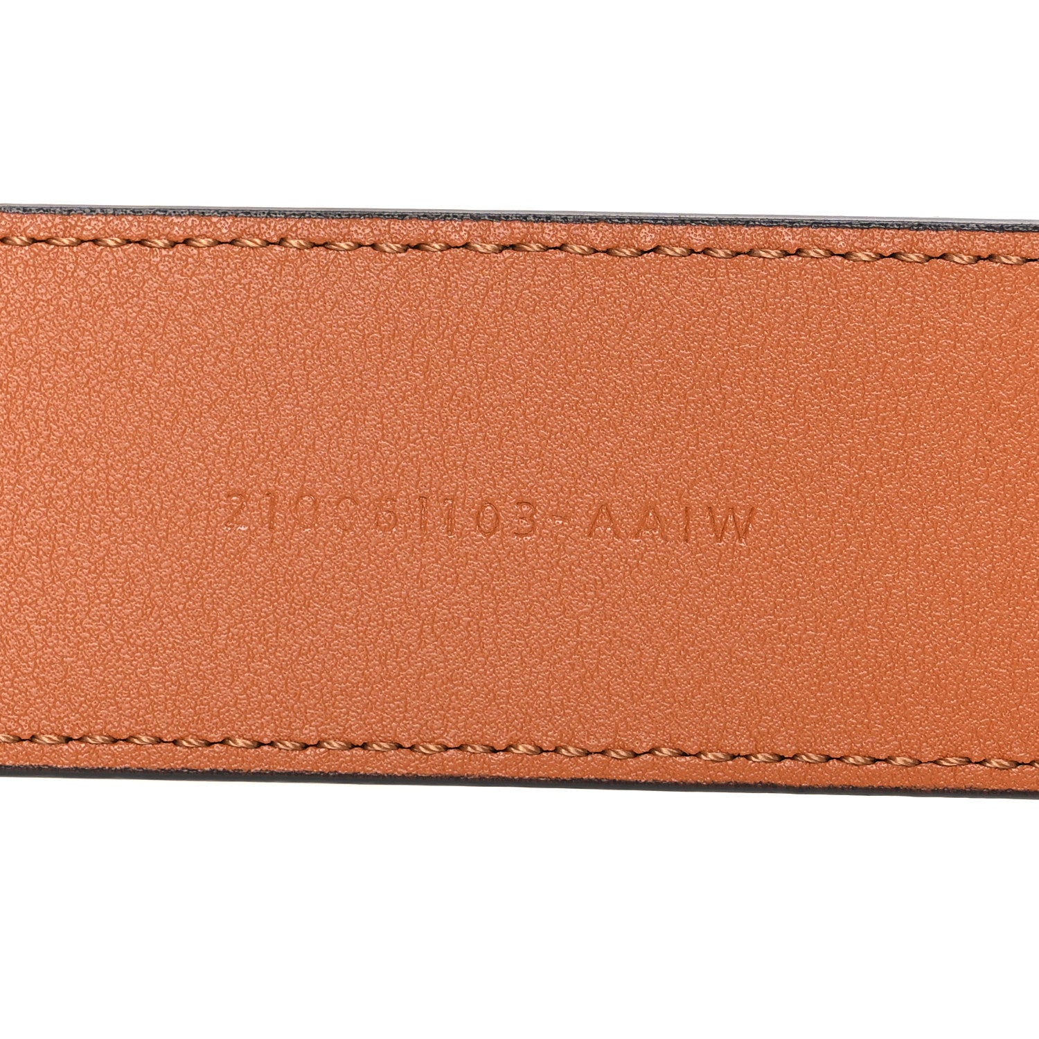 Fendi Vitello King 35mm FF Belt 90 36 Cuoio 5 of 5