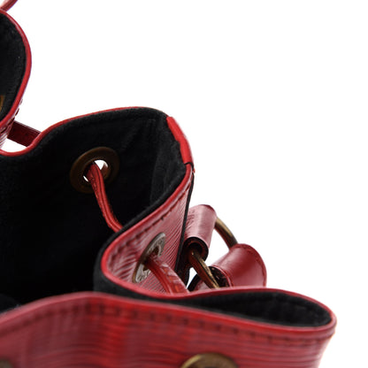 Louis Vuitton Epi Noe Castillan Red 11 of 14