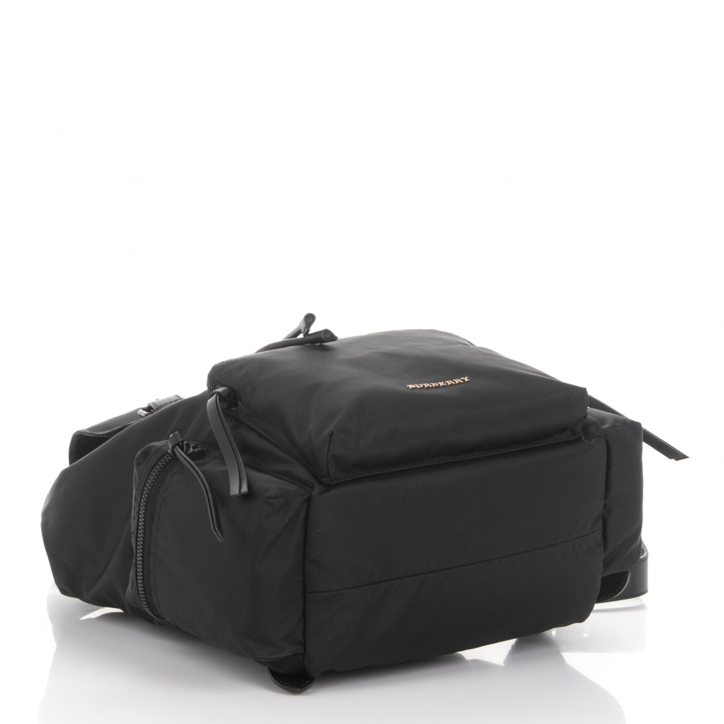 Technical Nylon Large Rucksack Backpack Black