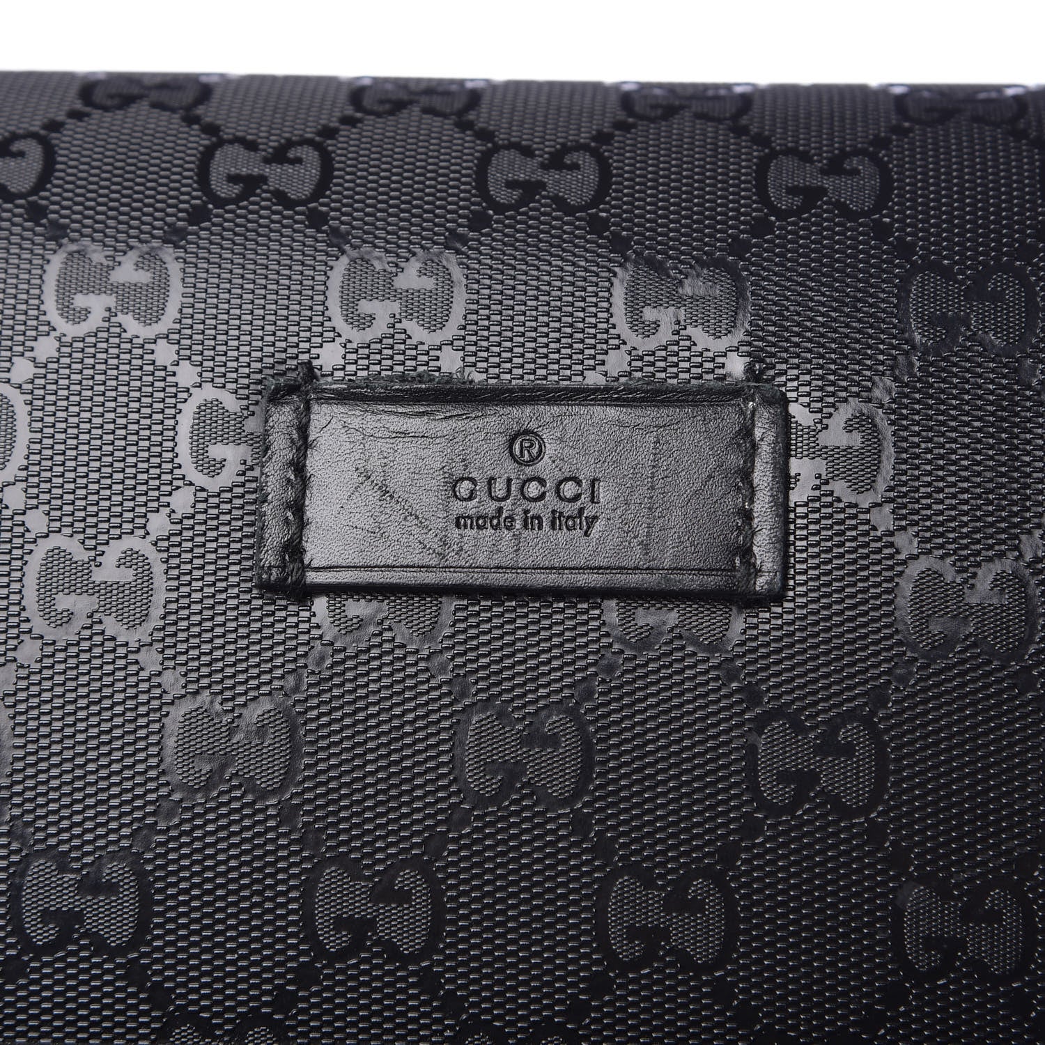 Gucci Imprime Monogram Carry On Suitcase Black 9 of 18