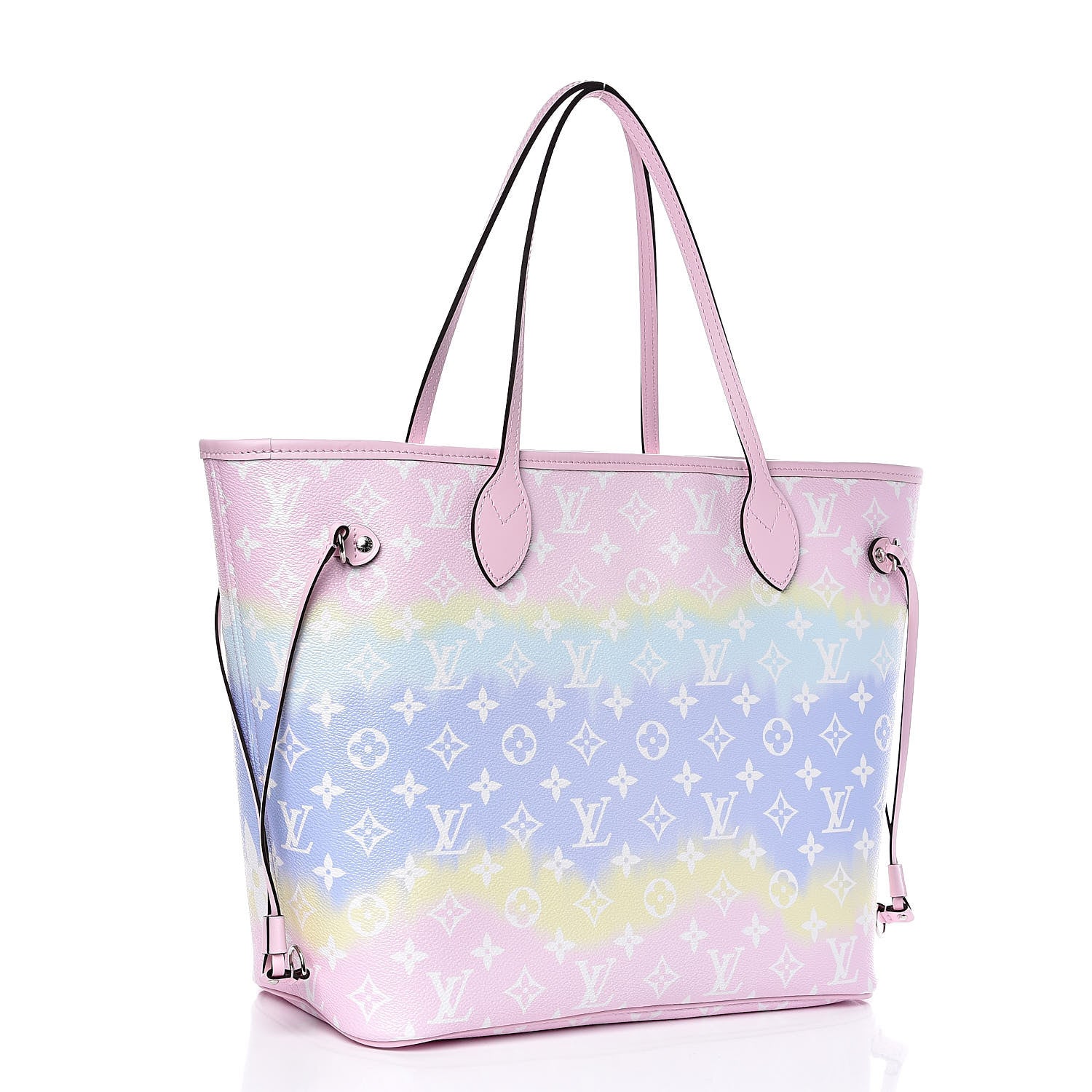 Louis Vuitton Monogram Escale Neverfull MM Pastel 3 of 10