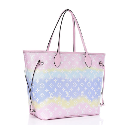 Louis Vuitton Monogram Escale Neverfull MM Pastel 3 of 10