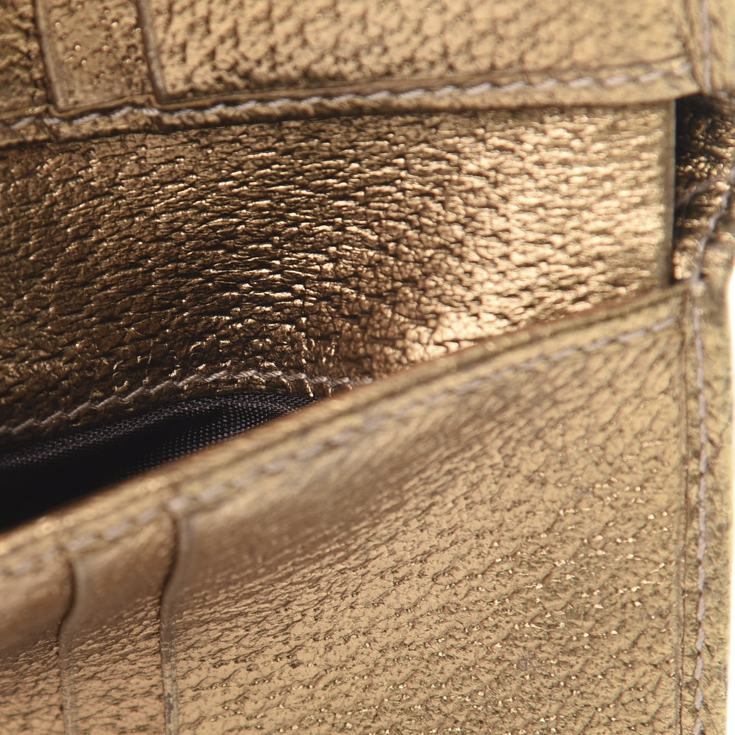 Monogram Princy Compact French Flap Wallet Gold