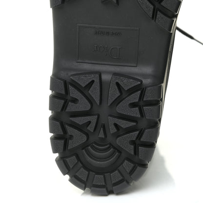 Christian Dior Rubber Nylon D-Venture Boots 37.5 Black 9 of 12