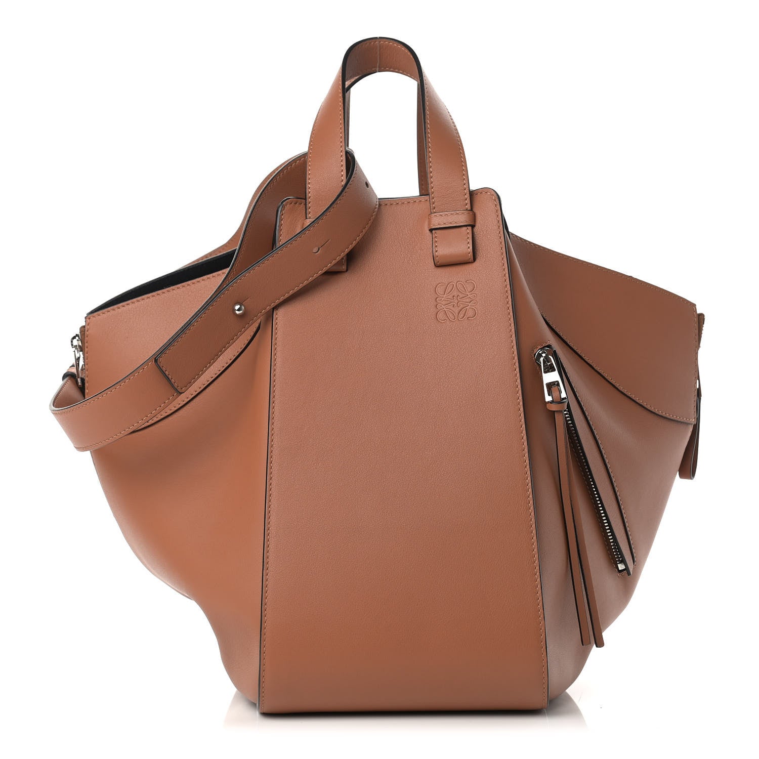 Loewe Calfskin Small Hammock Shoulder Bag Tan 1 of 9