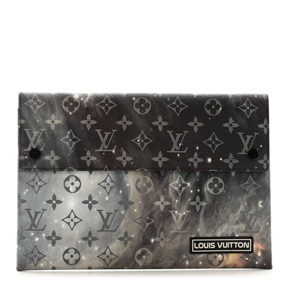Louis Vuitton Monogram Galaxy Pochette Alpha Triple 1 of 7