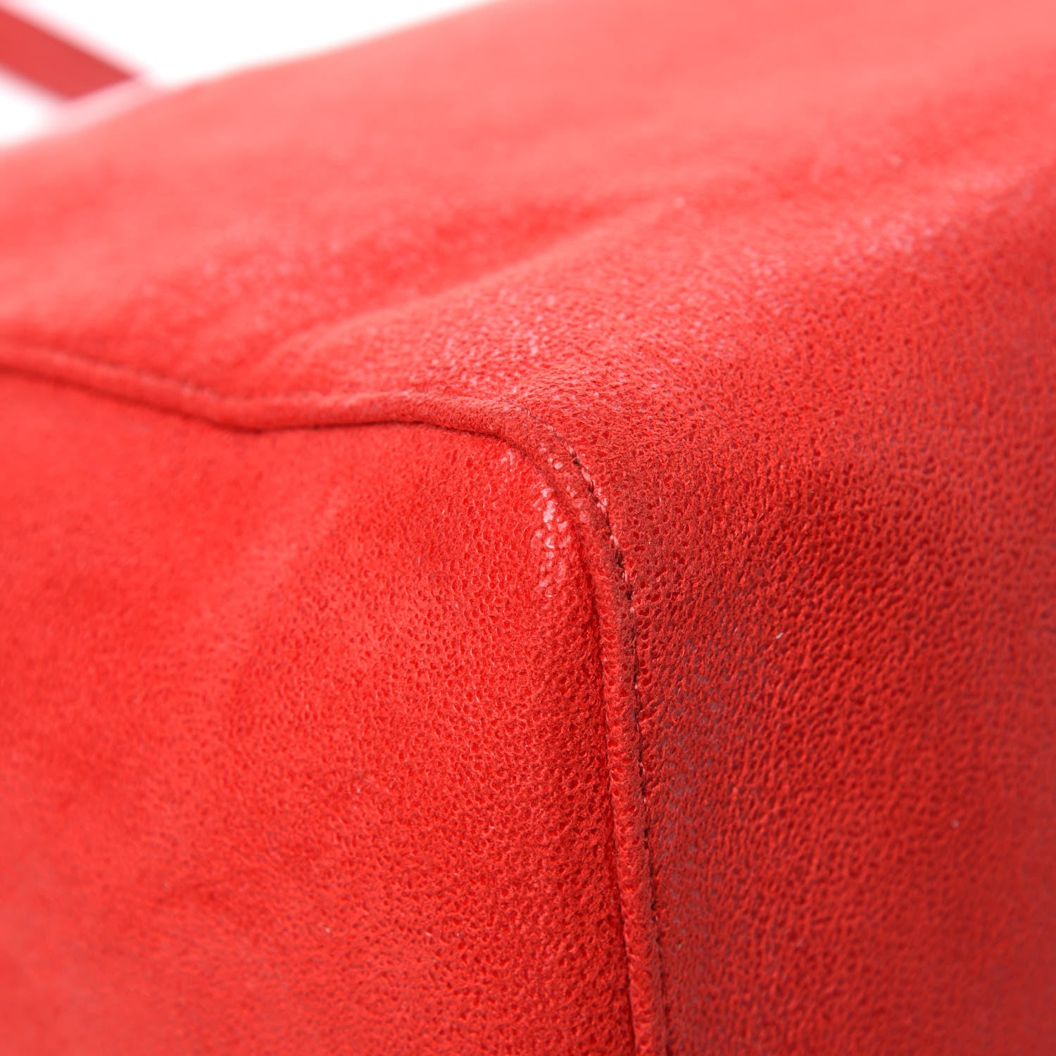 Stella McCartney Shaggy Deer Falabella East West Shopper Tote Red 10 of 12