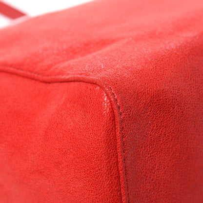 Stella McCartney Shaggy Deer Falabella East West Shopper Tote Red 10 of 12