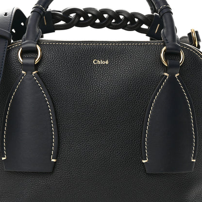 Chloe Calfskin Medium Daria Full Blue 9 of 12