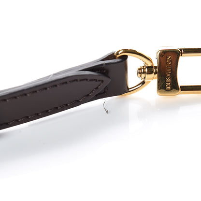 Louis Vuitton Calfskin 16mm Adjustable Shoulder Strap Brown 6 of 7