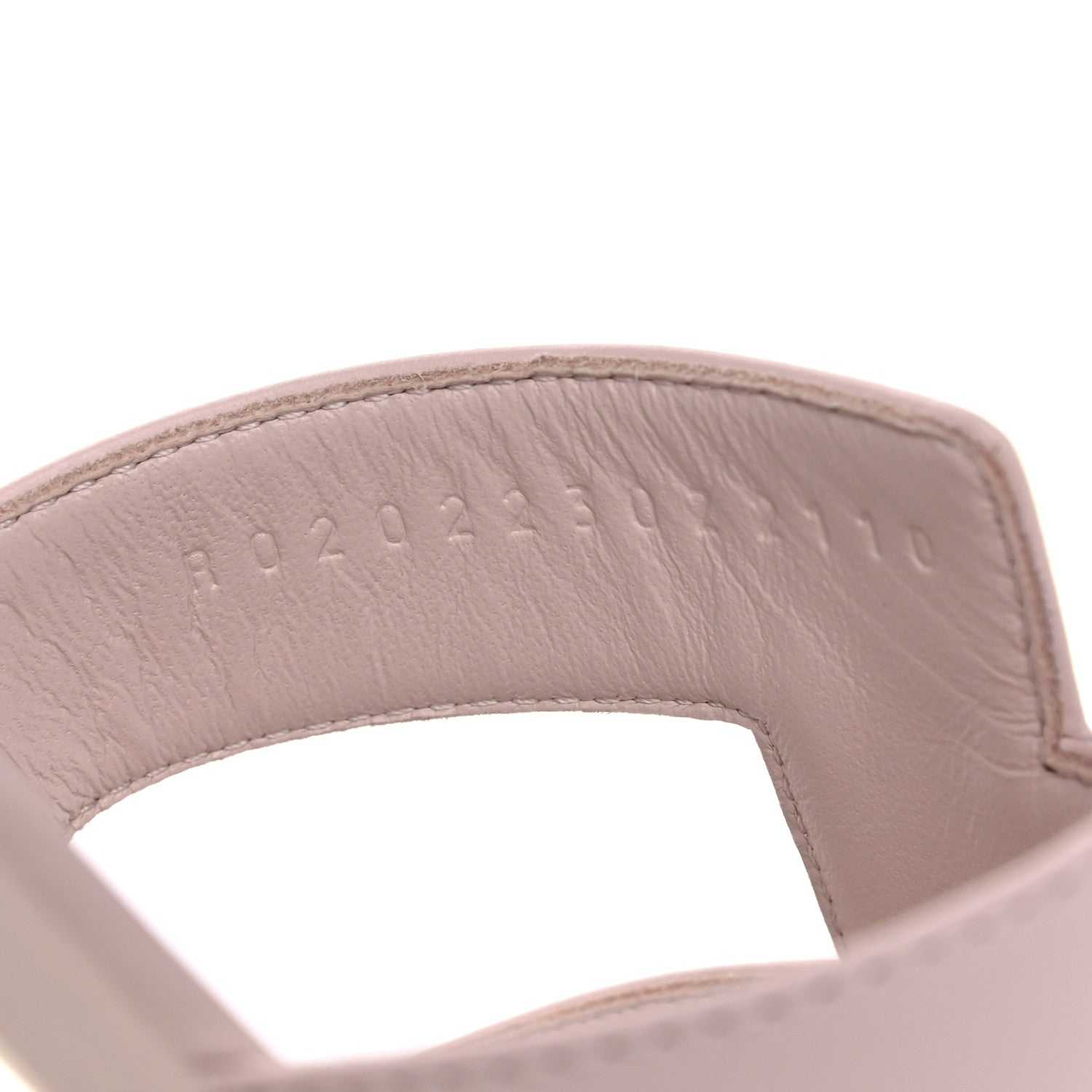 Hermes Calfskin Oran Sandals 40 Rose Petale 10 of 11