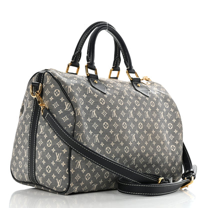 Louis Vuitton Monogram Idylle Speedy Bandouliere 30 Encre 2 of 9