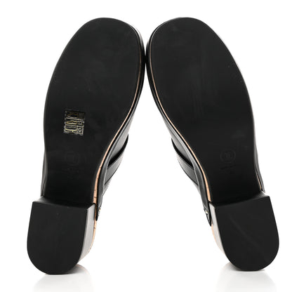 Chanel Calfskin CC Turn Lock Clogs 41 Black 5 of 8