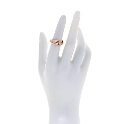Cartier 18K Pink Gold Diamond Trinity Ring 51 5.75 2 of 5