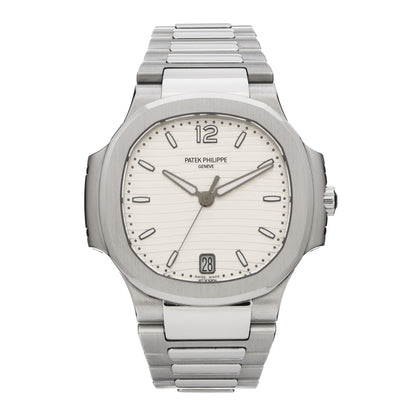 Patek Philippe Stainless Steel 35.2mm Nautilus Automatic Watch White 7118/1A-010 1 of 5