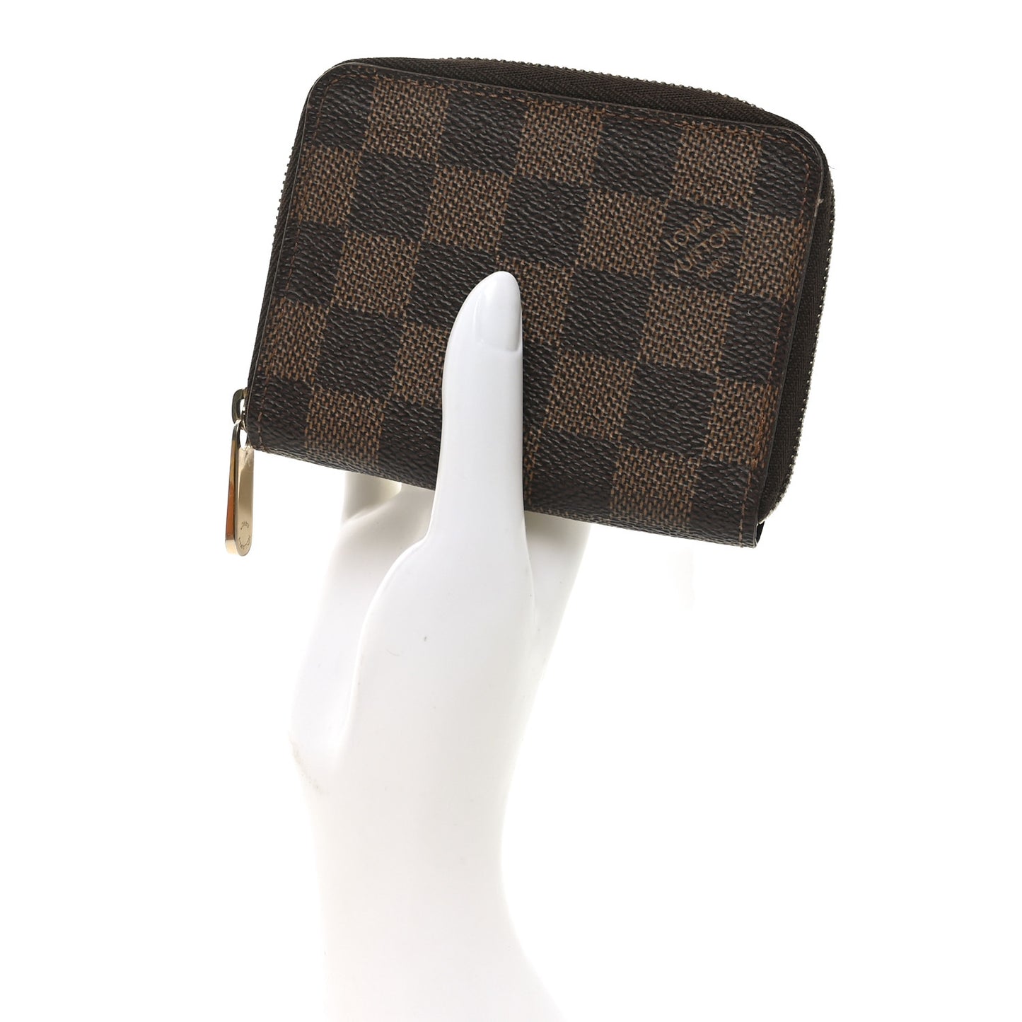 Damier Ebene Zippy Coin Purse