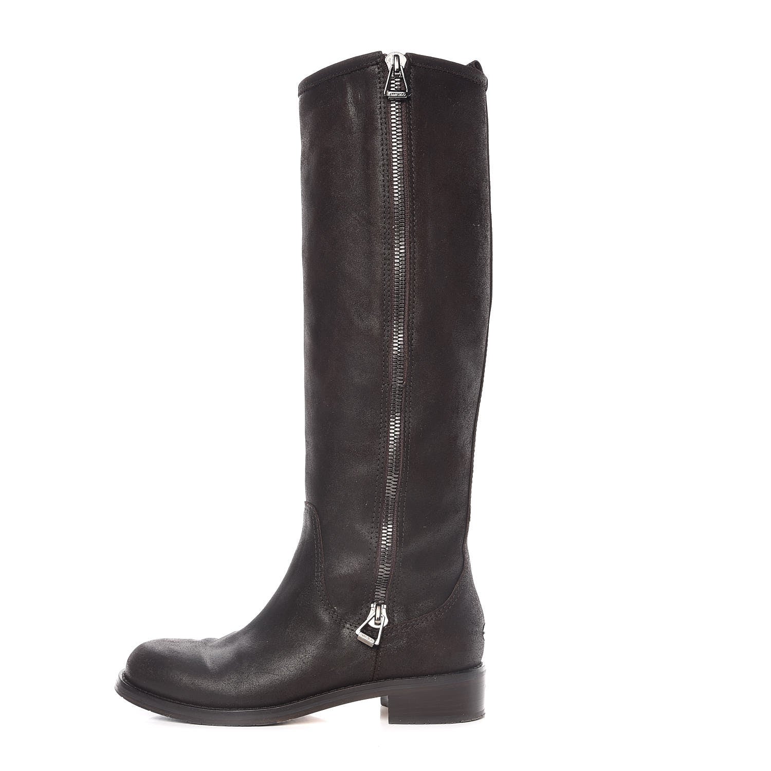 Jimmy Choo Suede Doreen Tall Boots 36.5 Brown 1 of 13