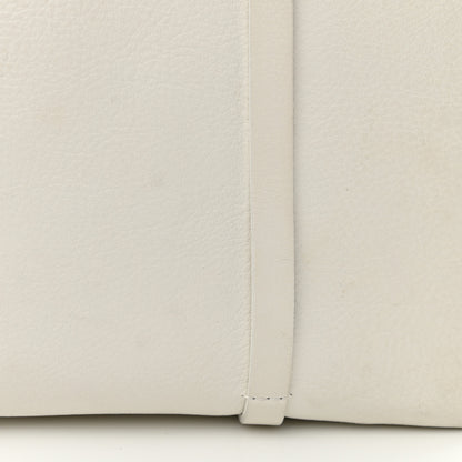 Balenciaga Smooth Calfskin Double Sided Small Everyday Tote Optic White Black 12 of 17