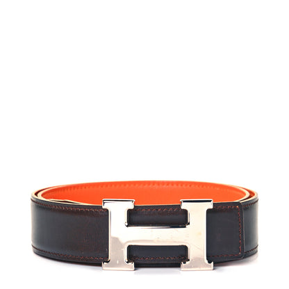 Hermes Box Ardennes 32mm H Belt 80 Ebene Orange 1 of 4