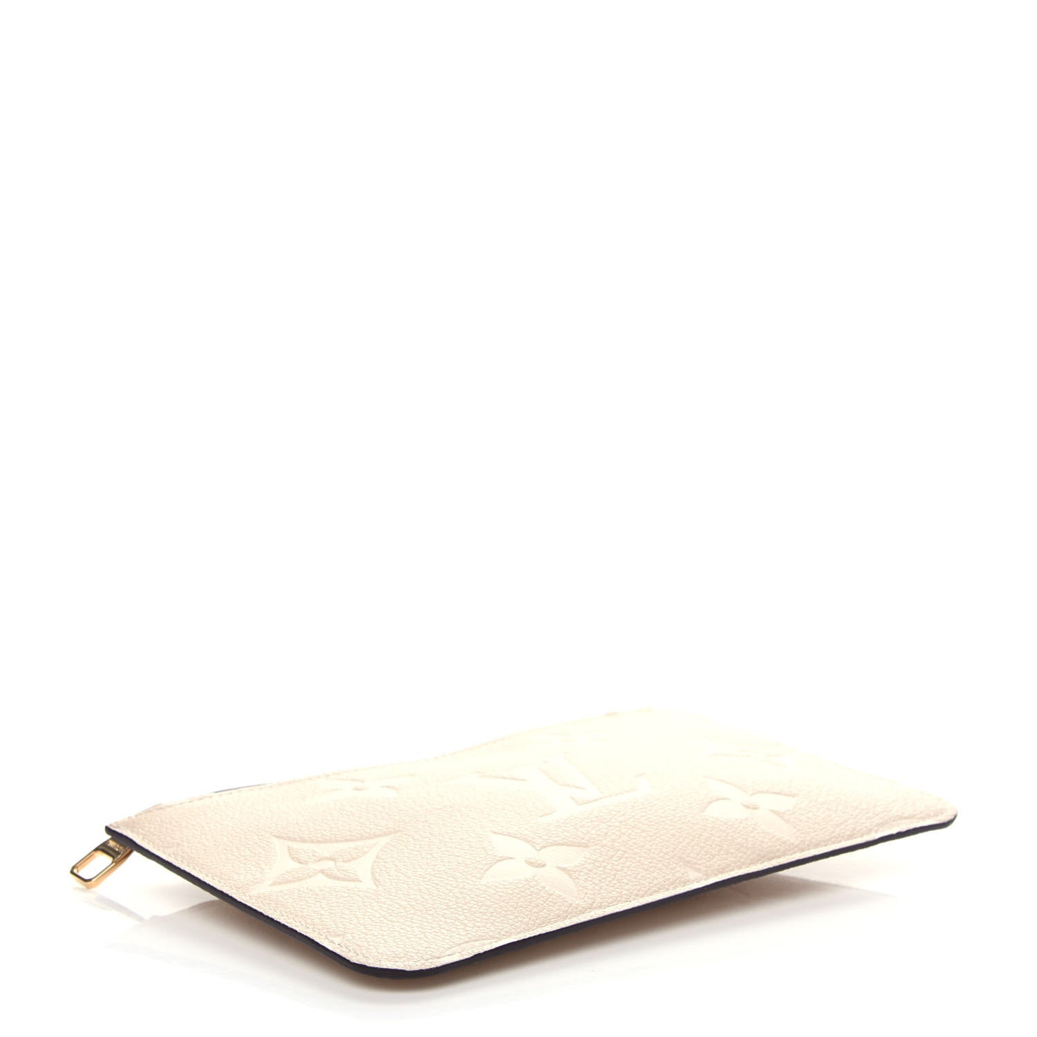Louis Vuitton Empreinte Monogram Giant Neverfull MM Pochette Cream 3 of 6