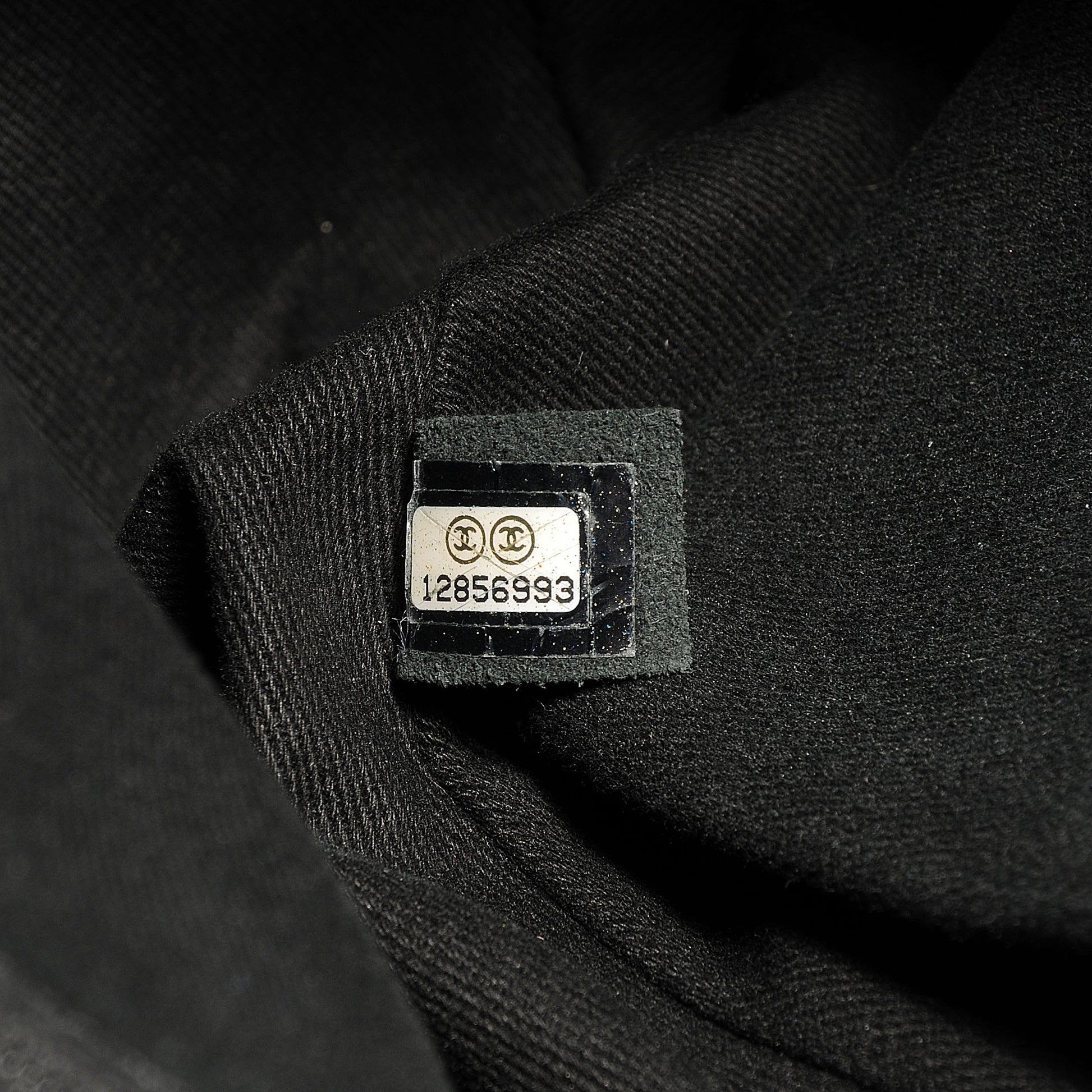 Chanel Caviar Half Moon Large Flap Black 7 of 7