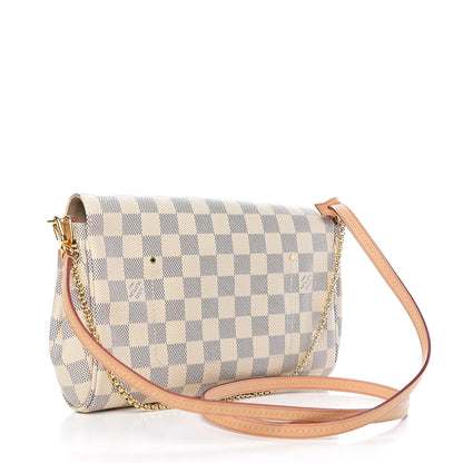 Louis Vuitton Damier Azur Favorite MM 2 of 10