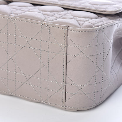 Christian Dior Lambskin Cannage Large Miss Dior Flap Grey 9 of 9