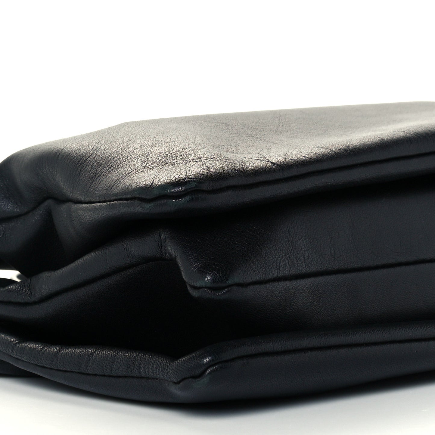 Lambskin Large Trio Crossbody Bag Black