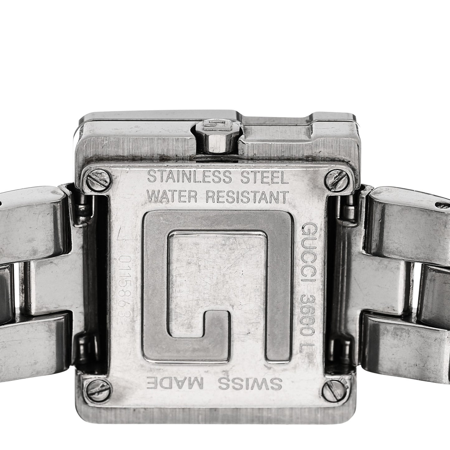 Stainless Steel 23mm 3600L Quartz Watch Black