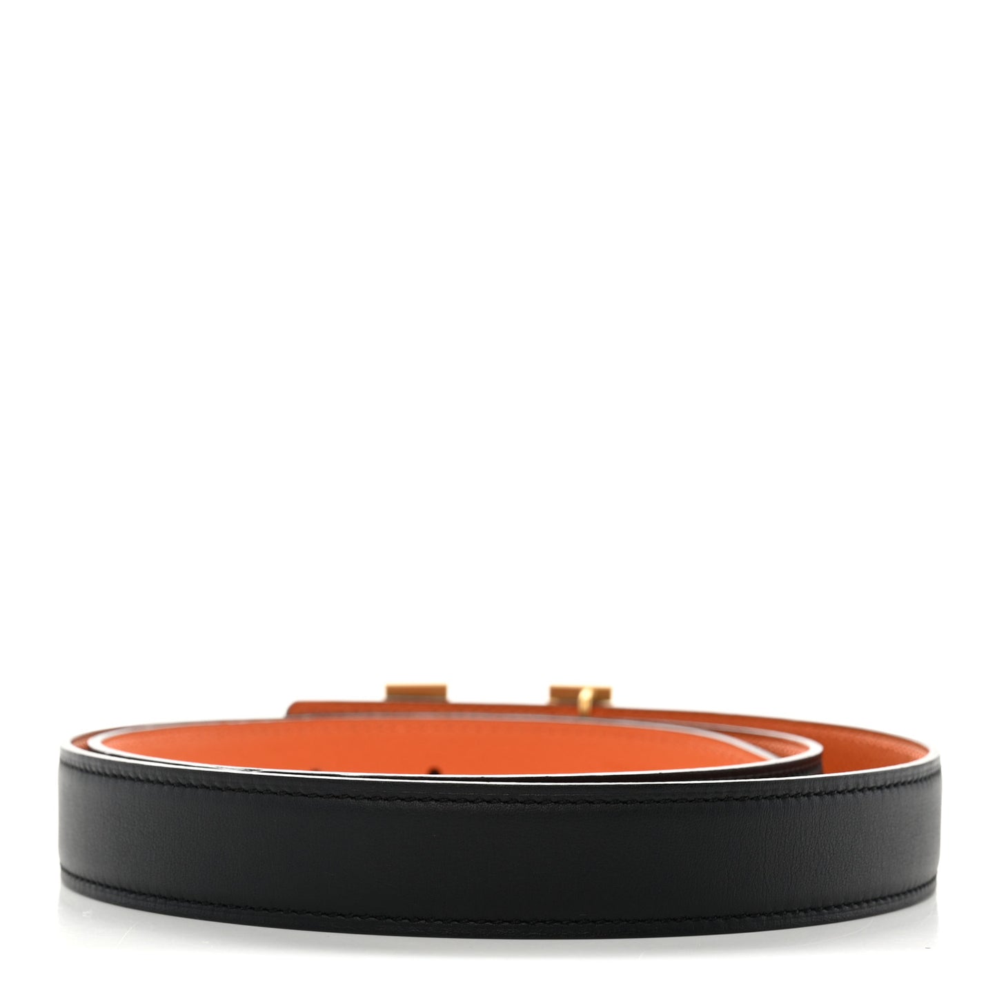 Swift Epsom 24mm Constance H Belt 85 34 Black Orange